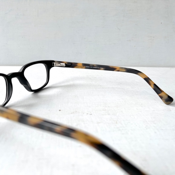 Vintage NEW Acetate +3.00 Reading Glasses PETITE Fit Matte Black Little Square - Picture 9 of 15